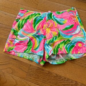 Lilly Pulitzer Size 0 Jeannie So A Peeling Shorts